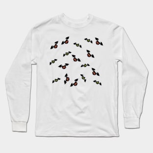 Halloween Cute Bat Happy new designs Long Sleeve T-Shirt